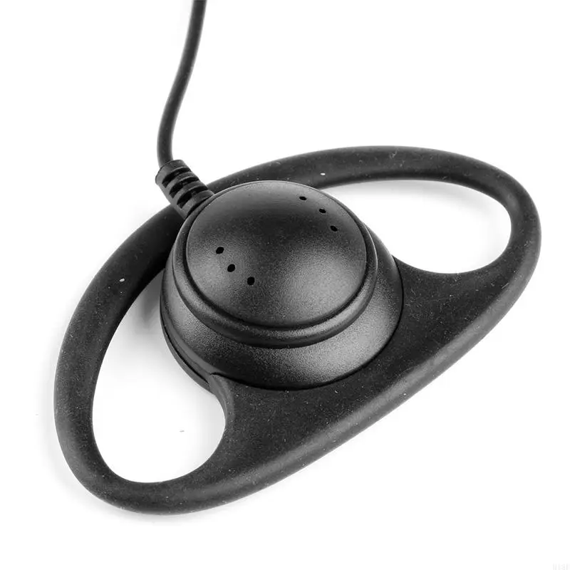 

918F 3.5mm D-Shape Only Earpiece Headset For Two Way Radios Walkie Radio