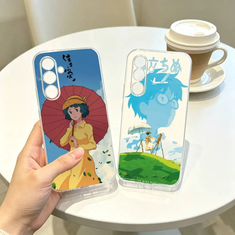 

Amine The Wind Rises Phone Case Transparent Silicone Soft For SamsungA10,12,20,21S,30,31,40,50,51,52,70,71