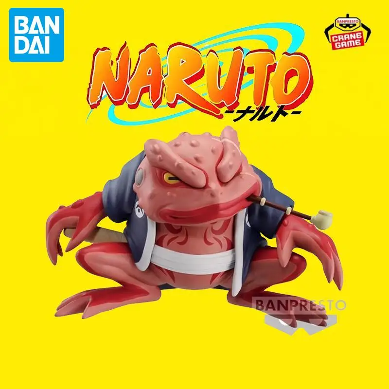 In Voorraad Bandai Originele Naruto Gama bunta Anime Figuur Action Model Cartoon Pop Desktop Speelgoed Pvc Decor Ornamenten Festival Geschenken