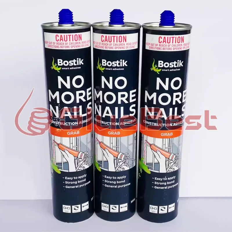 Bostik NO MORE NAILS Multi-Purpose Curing Agent for Strong and Permanent Bonding in Construction Applications Original Product