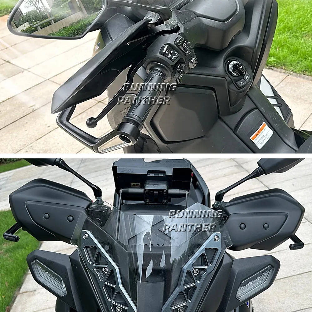 New Knuckle Visor Motorcycle Windproof Handguard Hand Guards Windshield For YAMAHA XMAX125 XMAX300 X-MAX 125 X-Max 300 2023 2024