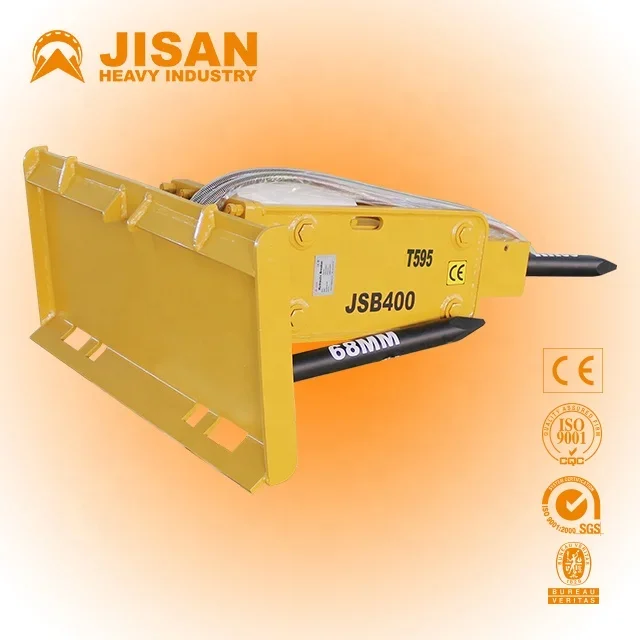 Mini With Hydraulic Breaker Skid Steer Loader Hammer