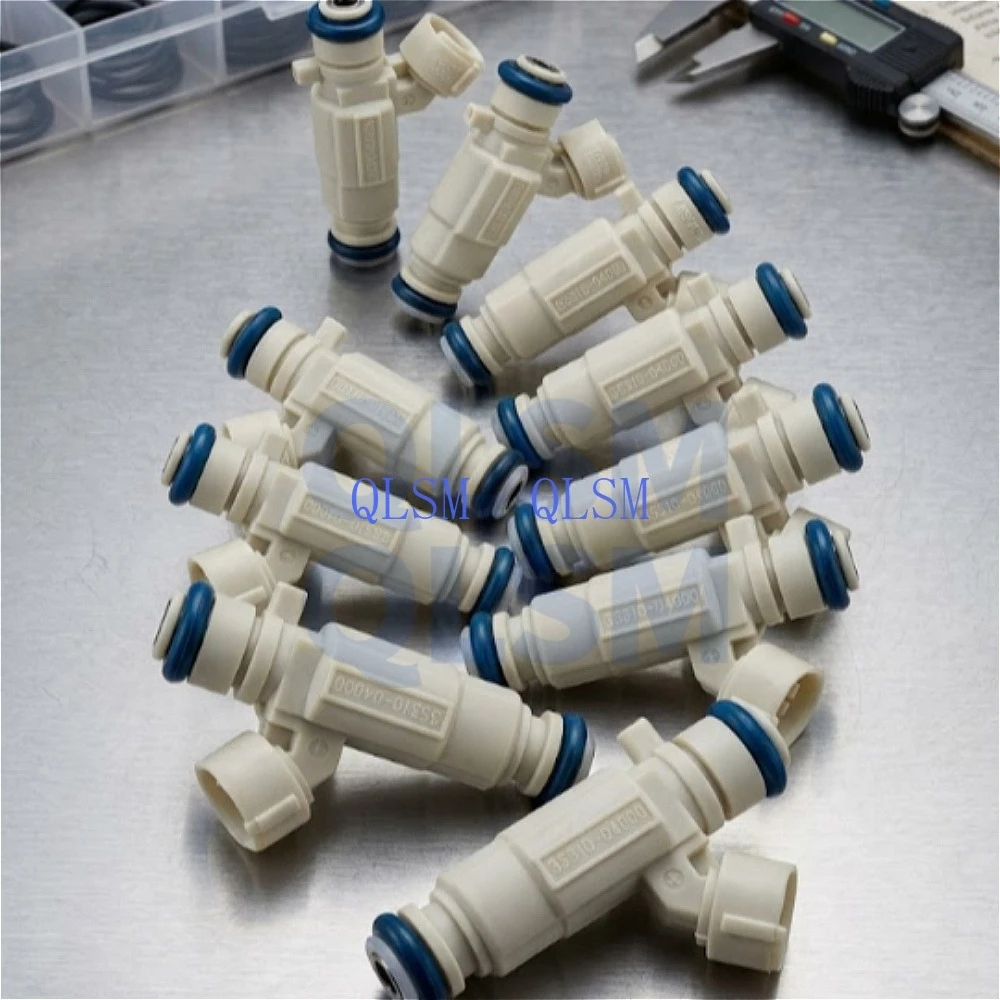 

8Pcs 35310-04000 Fuel Injector For Hyundai i10 Kia Picanto Mk2 1.0L 1.2L 3531004000 Auto Engine Nozzle Valve System Set