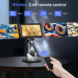 TOMLOV HDMI Digital Microscope DM9MA with Polarizer 10
