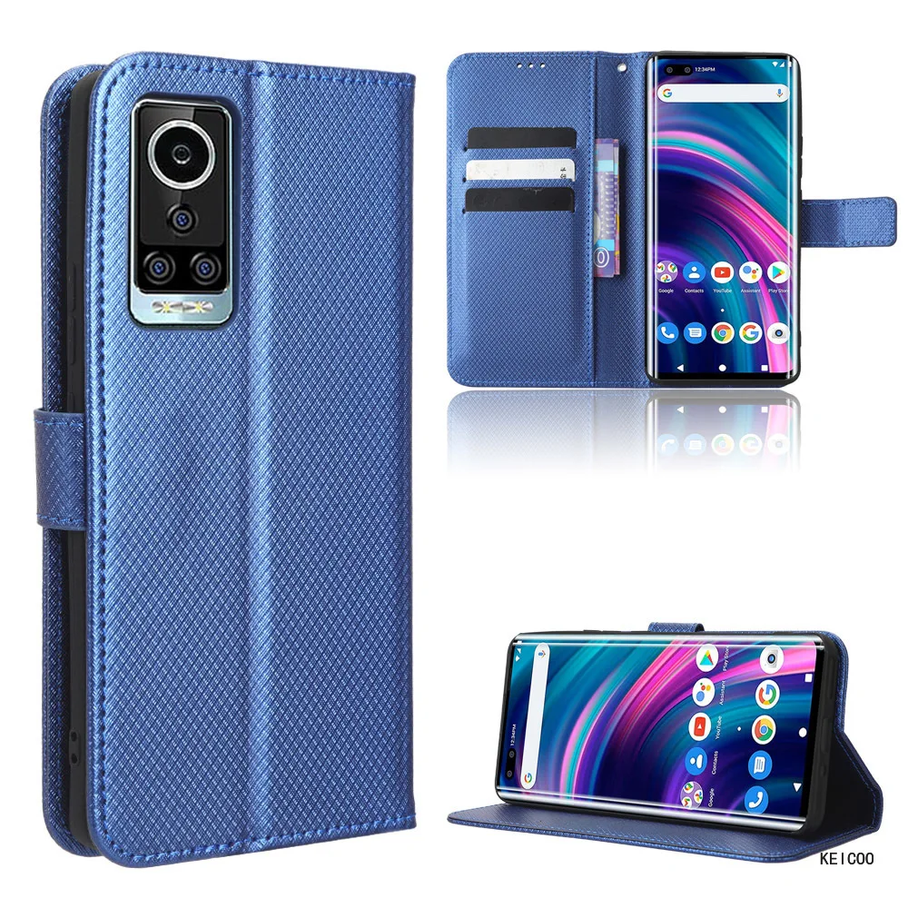 Magnetic Leather Case for BLU J9L F91 Bold N2 VIew 2 3 G91 Pro G51 G71 Plus G91 Max C5 Max 2022 Card Slot Wallet Clip Holder