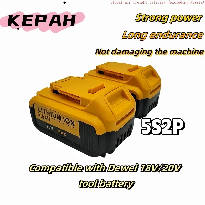 

Suitable for Dewey cordless power tool battery 18V/20V18650lithium battery DCB105 hand drill, electric wrench and other chargers