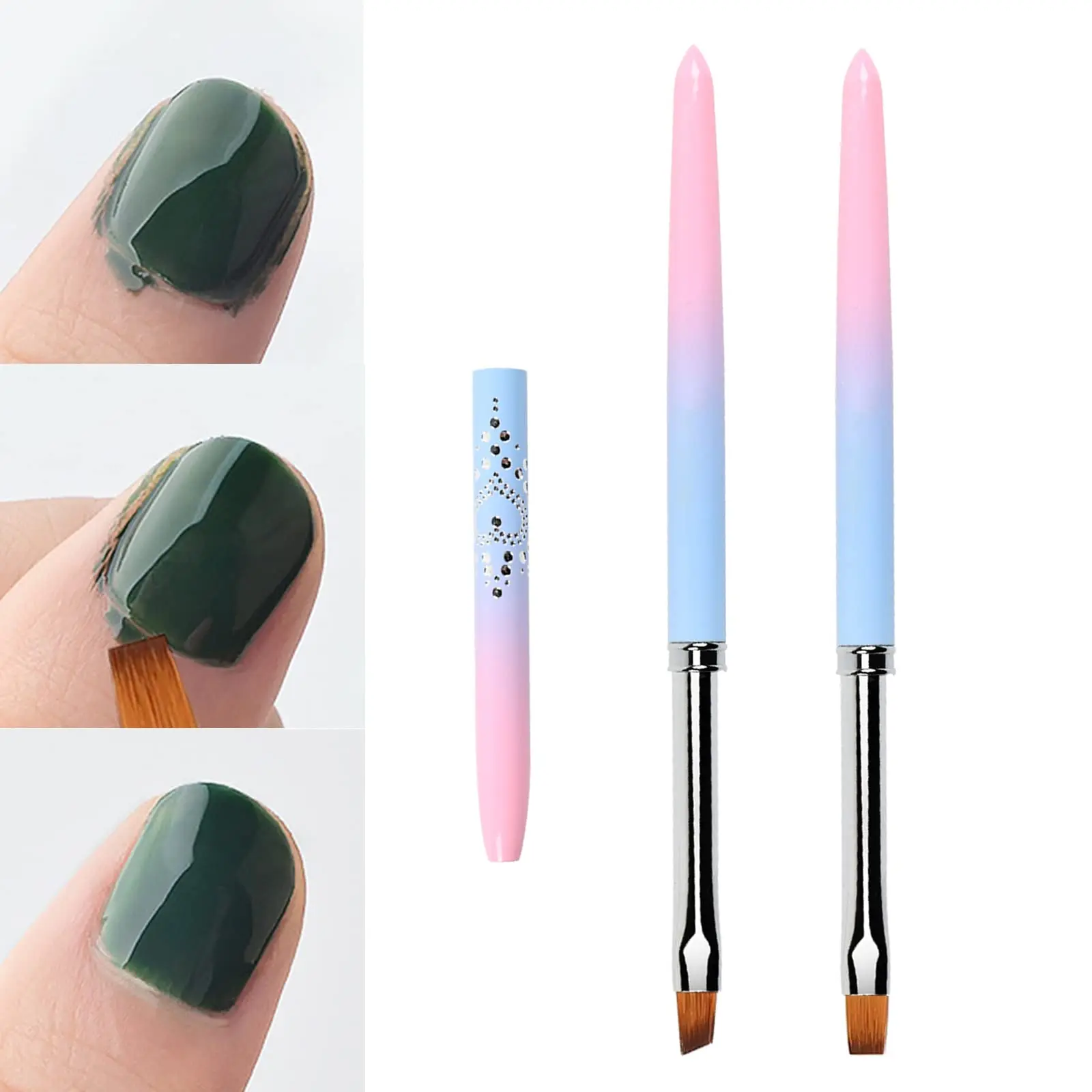 

Nail Polish Clean Up Brush for Gel Nail Polish Manicure Brush for Cleaning Fingernail Polish Nail Art Design Mistake Builder