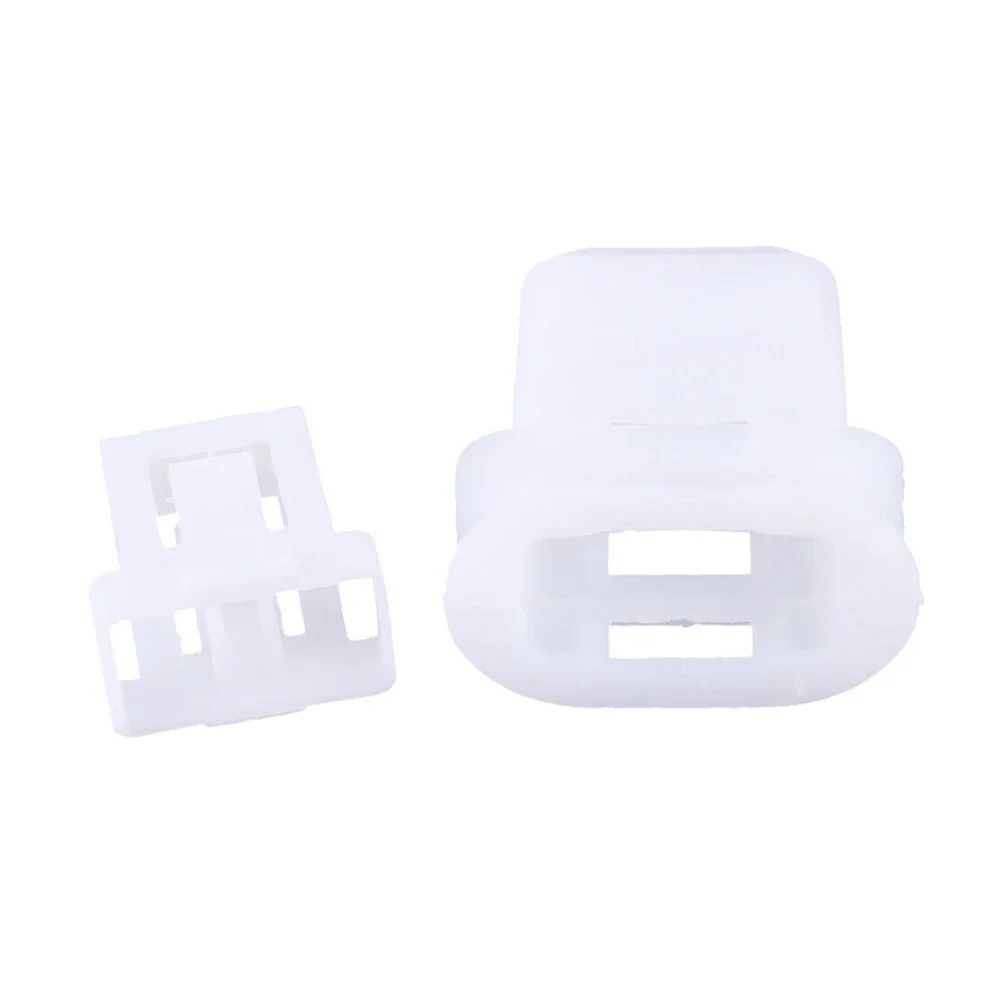 2PC Rear Seat Cushion Seat Fixing Grommet Clip White Seat Fixed Buckle 72693-12080 For Toyota Car Fastener Clip