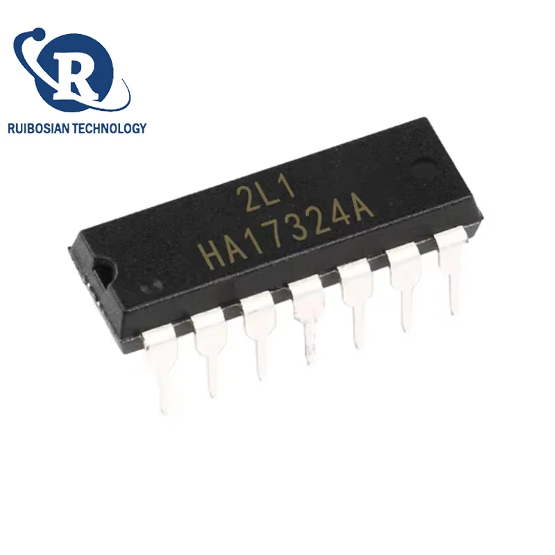 10PCS HA17324 HA17324A DIP-14 Operational amplifier integrated block welder