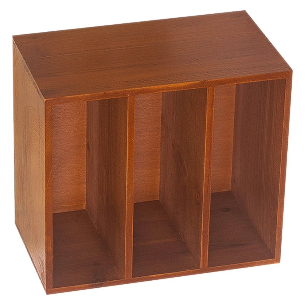 

Solid Wood Storage Rack Desktop Organizer Bookshelf Makeup Holder Tea Cup Stand Natural Shelf For Home Office Decor