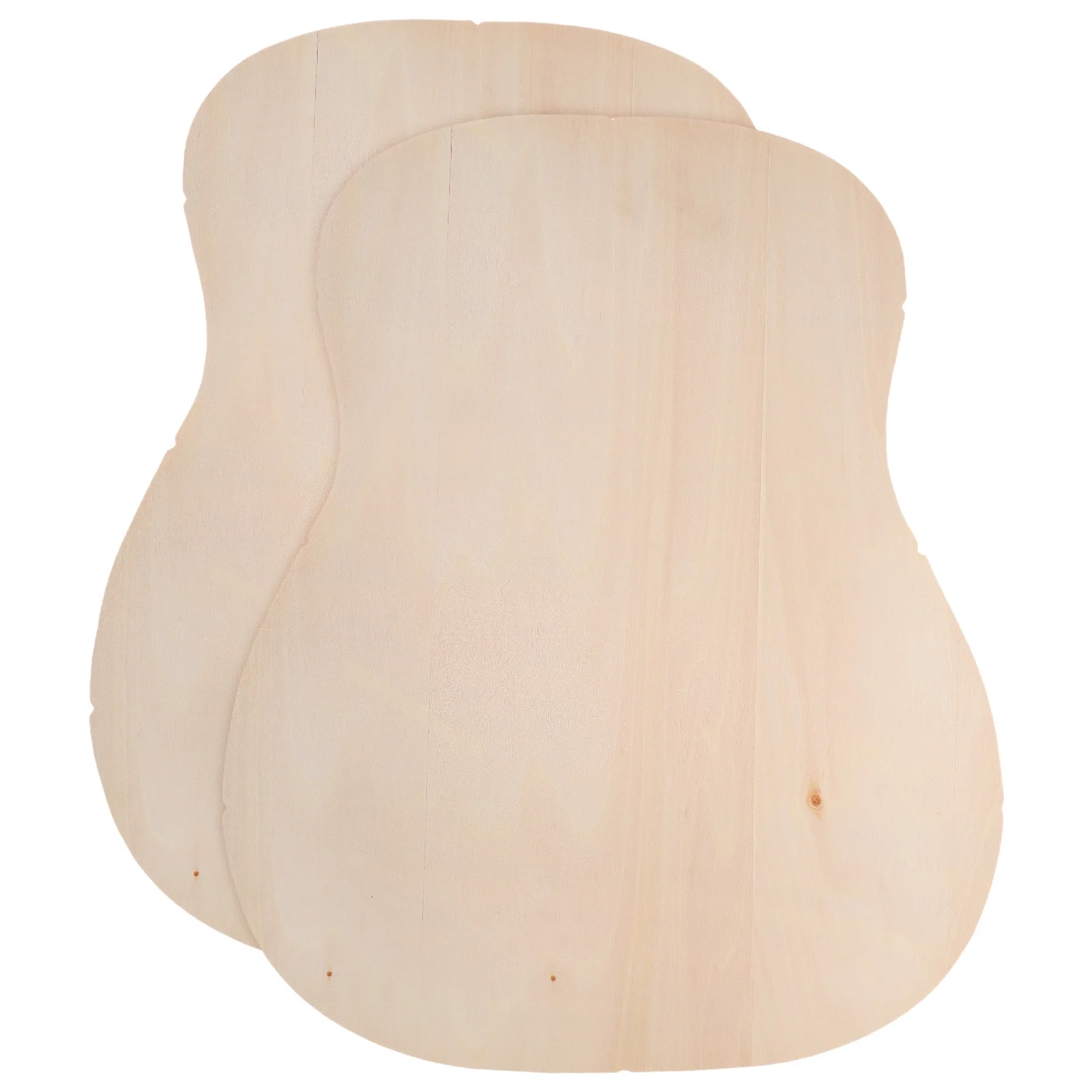 

2Pcs Guitar Wood Headplates Gourd Type DIY Repair Panels Solid Headplate Guitar Maintenance Luthier Tools DIY Solid Headplate