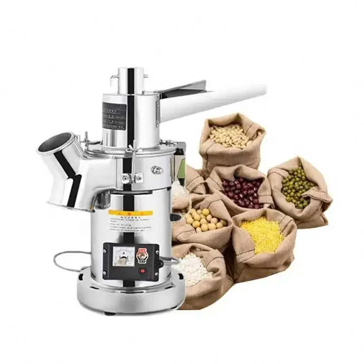 Electric Small Scale Ultra Dry Mushroom Turmeric Fine Powder Grinding Pulverizer Machine