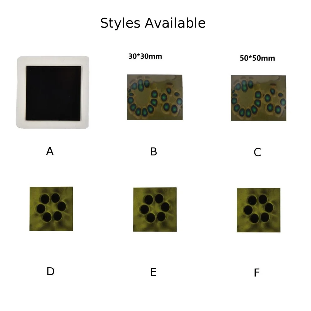 25/30/50mm Magnetic Field Viewer Pattern Display Membrane Magnetic Card Detector For Convex Concave Magnetic Material