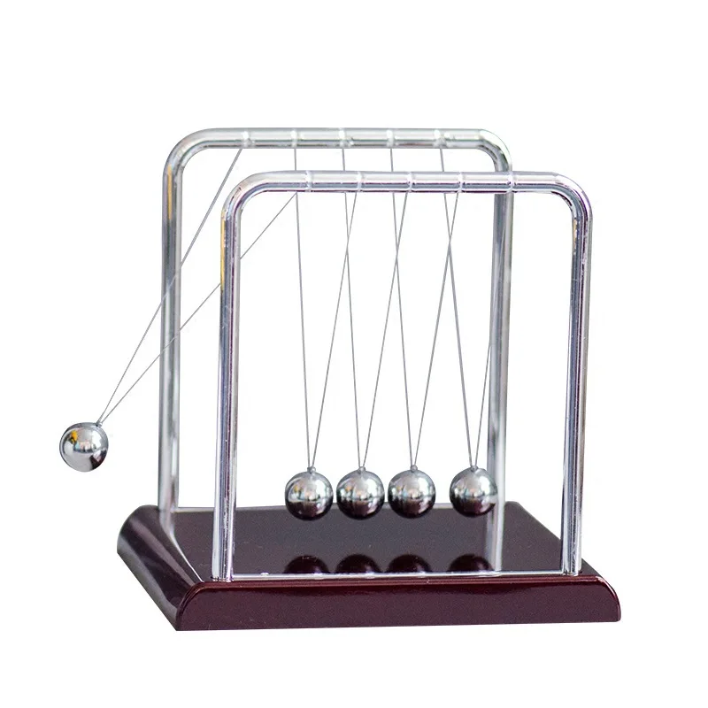 Modern Perpetual Motion Machine Newton\'s Pendulum Model Newton Cradle Balance Ball Decor Interesting Office Tabletop Home Decor