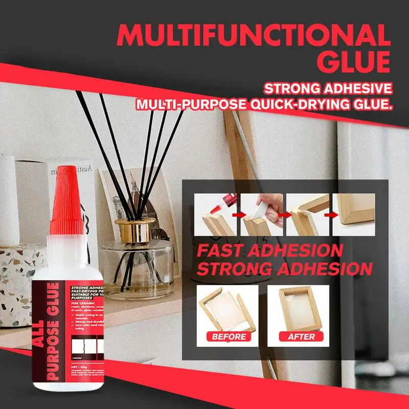 Craft Glue Strong Glue Strong Adhesive Glue All Purpose Quick Dry Bonding Glue For Metal Wood Ceramics Crafts