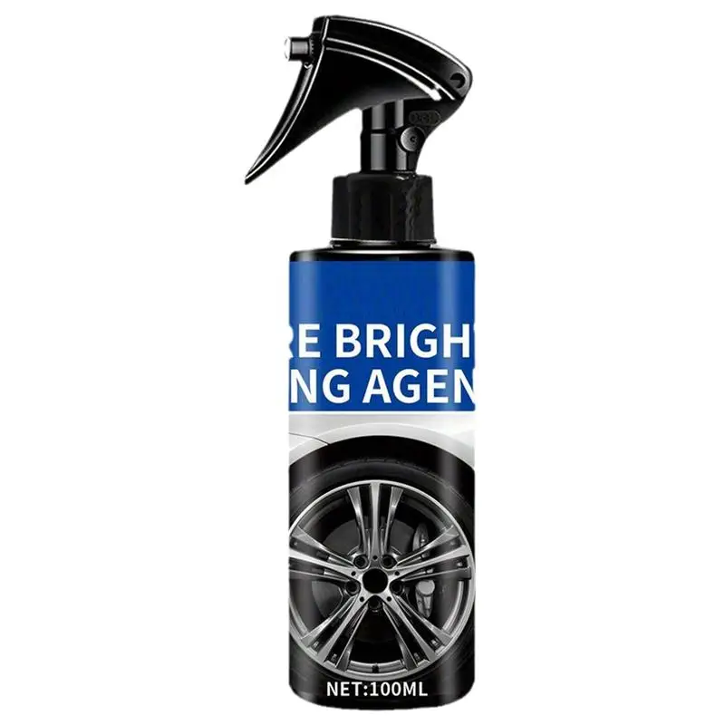 

Tire Coating Spray 100ml Automotive Tire Care Spray Car Tire Shine Long Lasting Protection Car Wash Car Cleaner For Car Truck