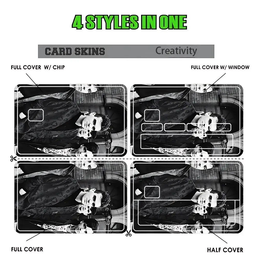 The S-Smiths Card Sticker Diy Decorate Exquisite Bank Card Decals Patch Documents Birthday Gift
