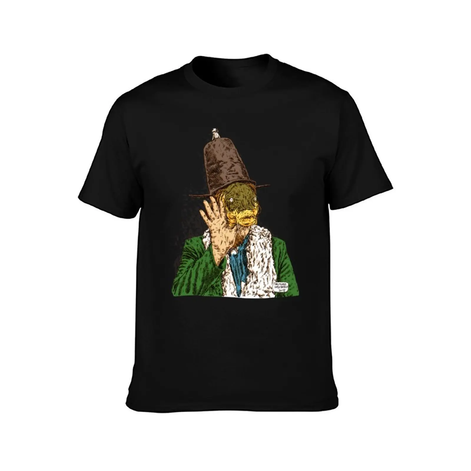 Captain's Beefheart Trout-Mask-Replica T-Shirt Simple Trendy Casual T-Shirt