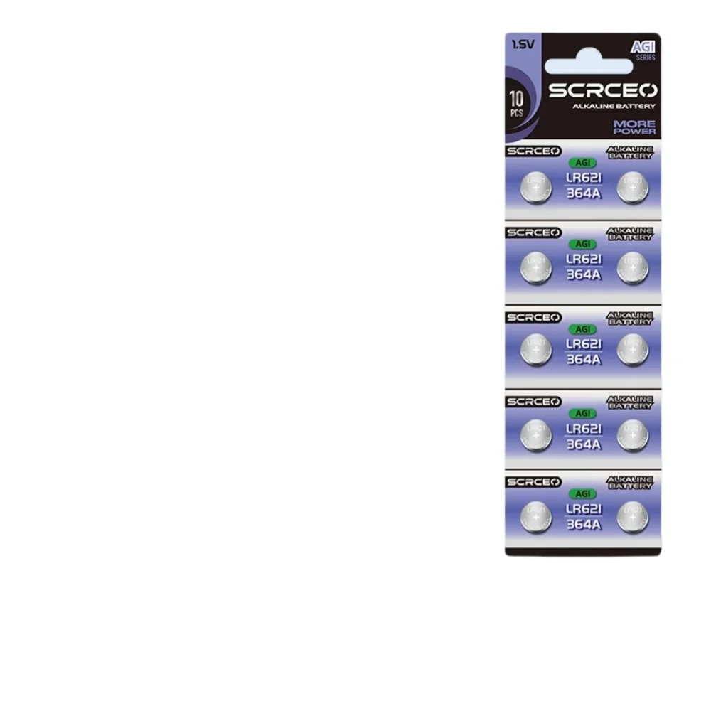 Alkaline Button Cell Battery AG1 LR621 364 V364 SR621 164 531 1.55V 2-50PCS For Watch Car Key Remote Toy Stable Power Pack