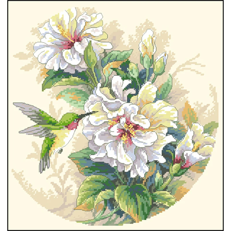 3112Home Fun Cross Stitch Kit Package Greeting Needlework Counted Kits New Style Joy Sunday Kits Embroidery Needle Minder DIY