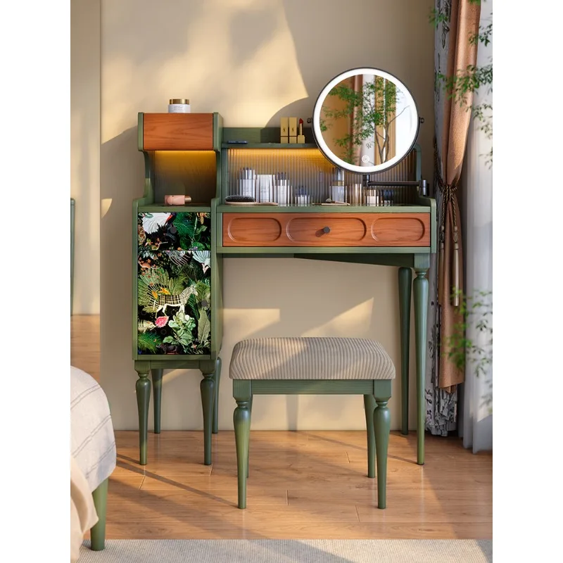 

Solid wood antique dresser bedroom master bedroom high-end ash wood retro storage