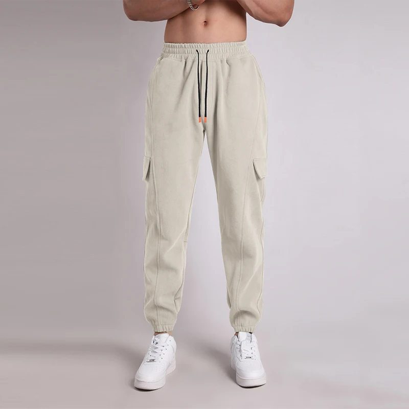 

New Joggers Sweatpants Men and Women Elastic Waist Lose Casual Trousers black Outdoor Cotton Mens Sweat Pants