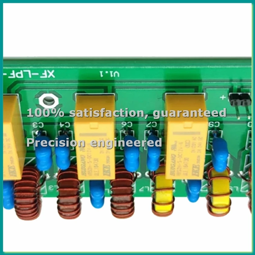 

Комплект фильтров XF-LPF-HF 12В 100Вт, коротковолновый фильтр низких частот (LPF), 3.5МГц-30МГц, в сборе - TCES