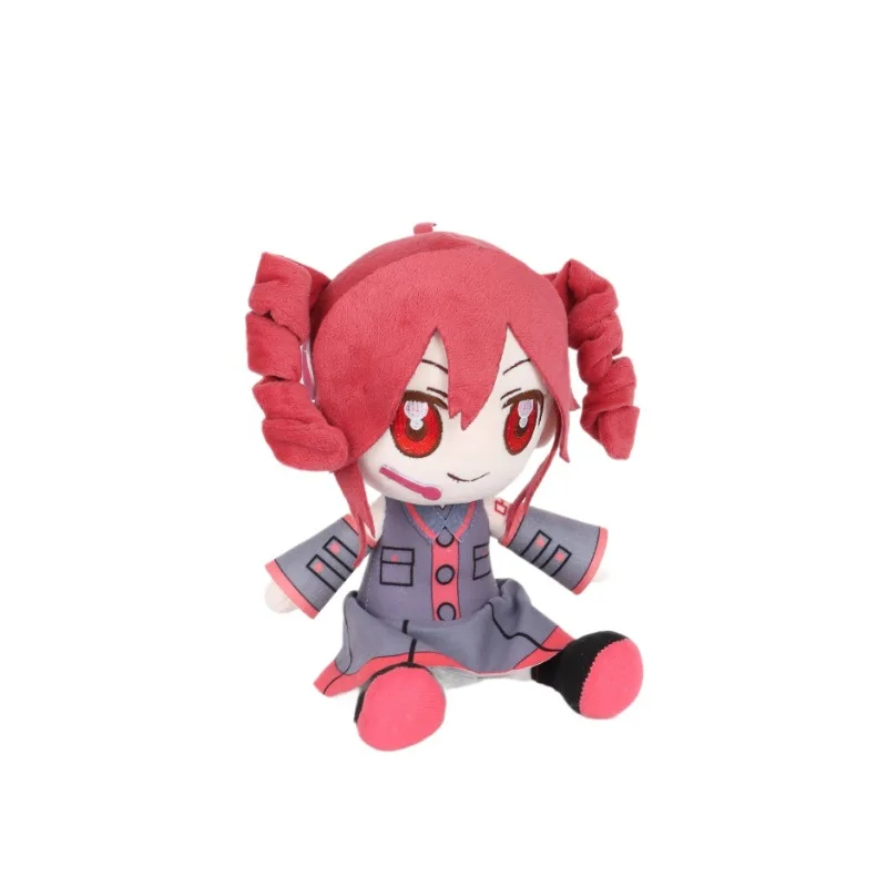 Hot Kasane Teto Plush Toy Soft Doll Stuffed Plushies Figure Anime Cosplay Cartoon Birthday Present Christmas Gift for Fans Girl