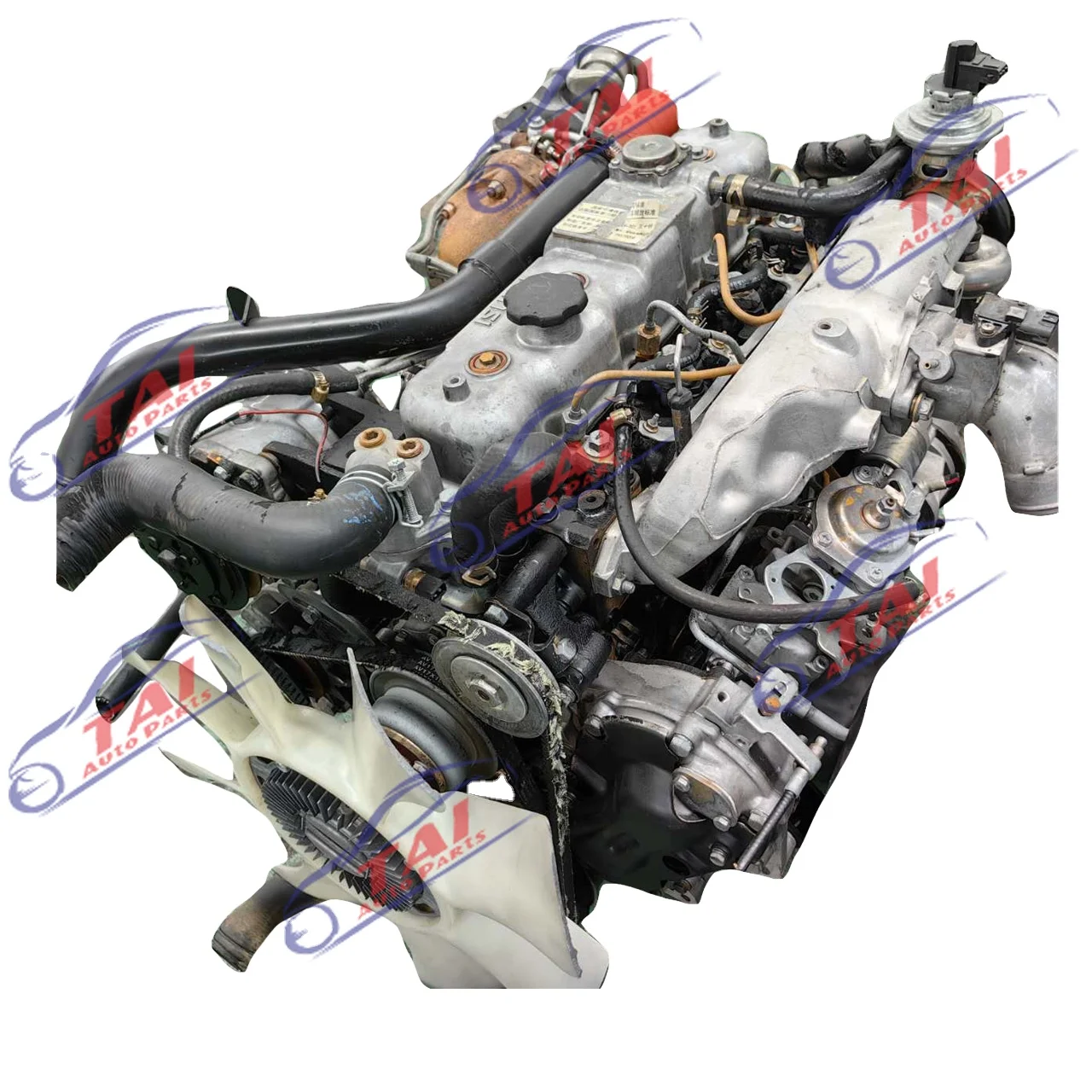 

Isuzu's original complete 4JB1T engine with gearbox
