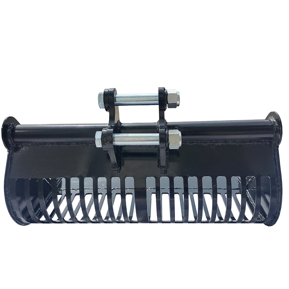 USA in Stock 800mm Screening Sand Bucket Mini Excavator Attachments for 1-1.5ton Mini Excavator Free Shipping