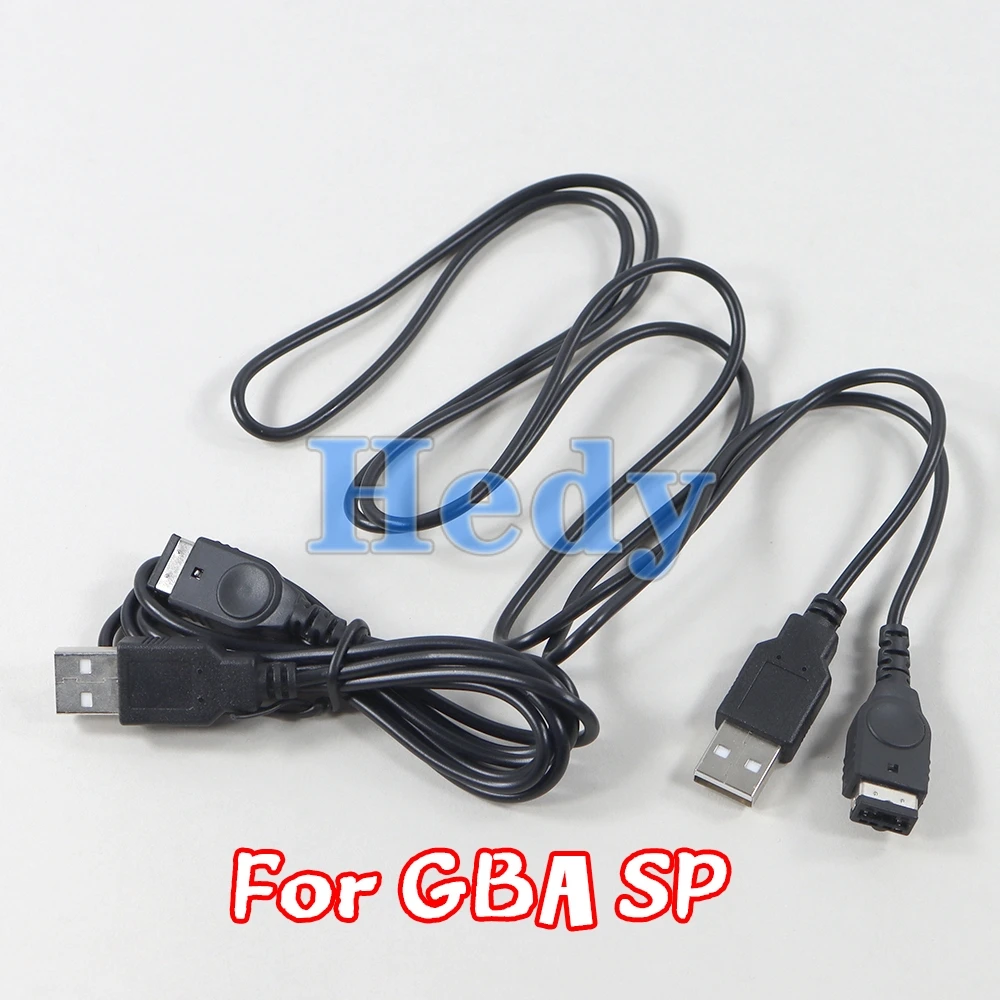 2 шт. USB-зарядное устройство, кабель питания, шнур для Gameboy Advance SP, для GBA SP, два 2 игрока, соединительный кабель
