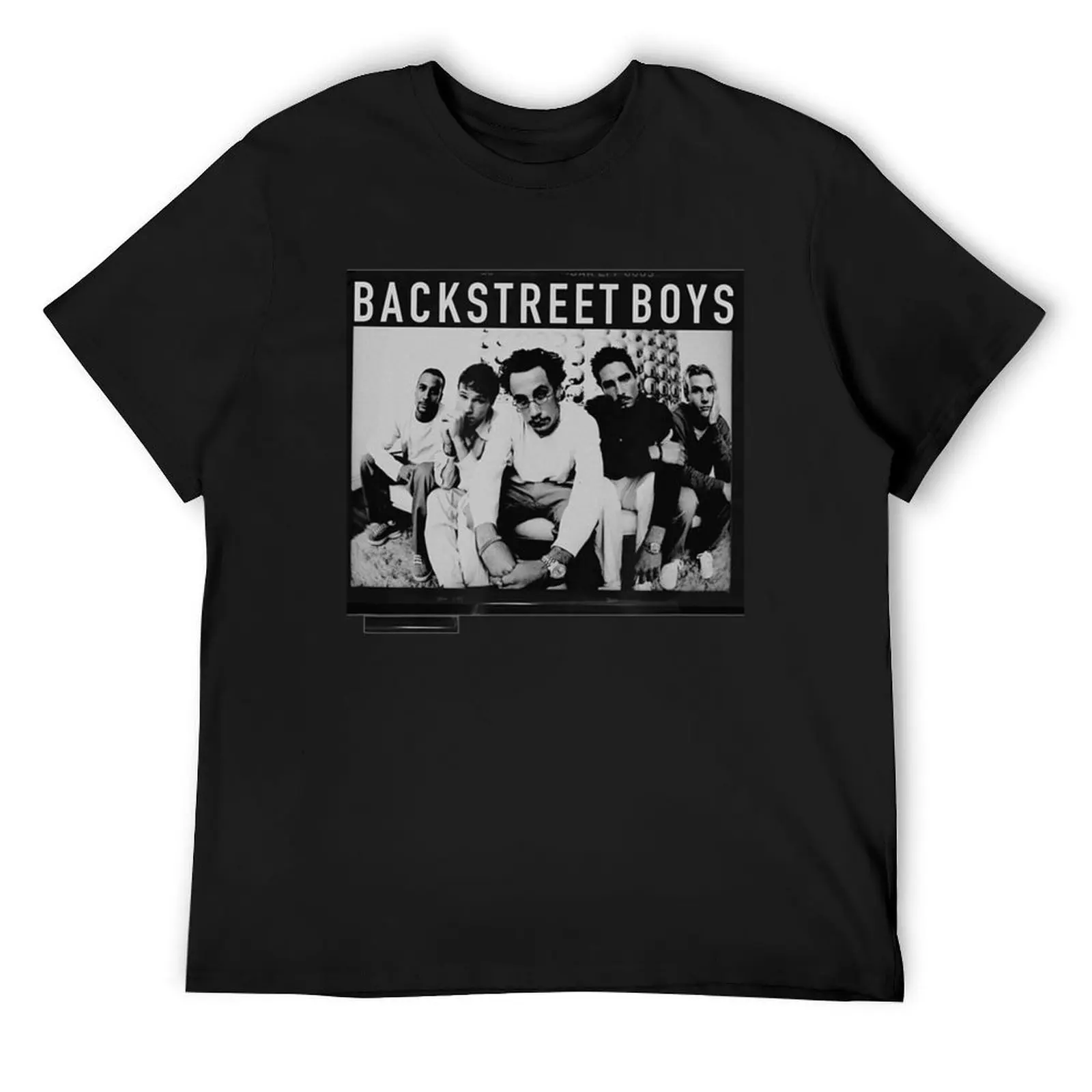 Backstreet Boys - Film Photo T-Shirt plus size clothes graphic shirts men t shirts