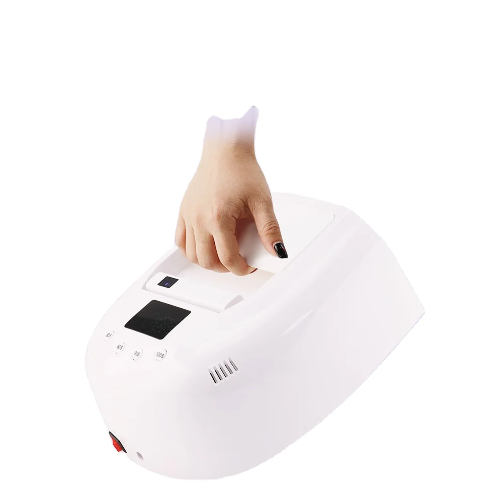 Uv Led Gel Nail Lamp High Power 128W Professional Salon Nail Dryer Equipment with 9W Detachable Handheld Lamp