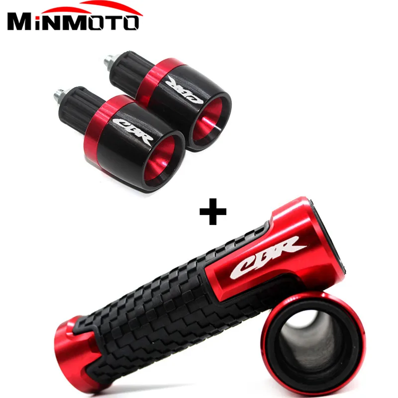 For CBR 600 F2,F3,F4,F4i CBR600F CBR 600F 600 F Motorcycle Accessories Aluminium CNC Hand Grips Handle Bar End Cap