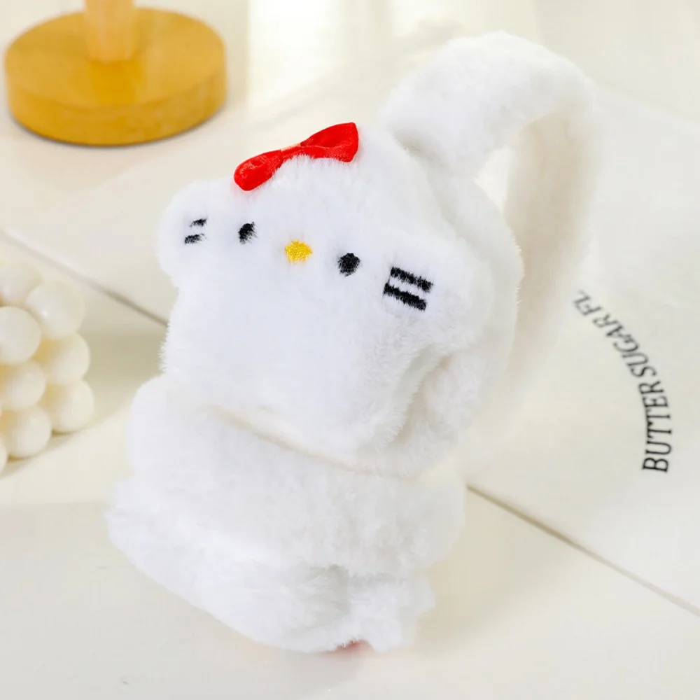 별 모양 여성용 따뜻한 귀마개 귀여운 플러시 귀덮개 소녀용, 겨울 추위 방한 두꺼운 귀마개