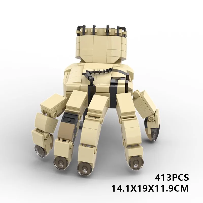 Moc DIY クリエイティブビルディングブロック水曜日小さな切断された手のおもちゃパズル組み立て親子科学と教育レンガギフト