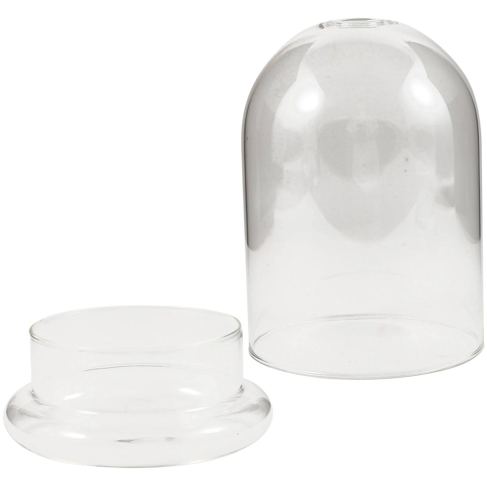 

Transparent Bottle Glass Cloche Bell for Micro Landscape Accessory DIY Ecological Terrarium Display Vase Modern Minimalist