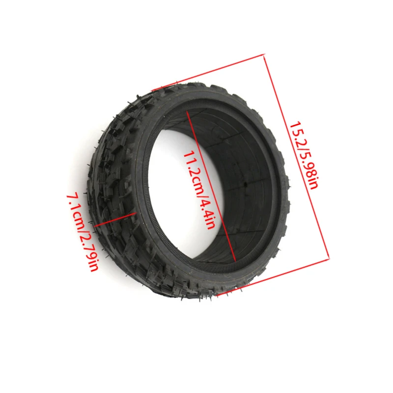 Superior 180x70 Solid Tire Replacement Ensures Stable Ride for Your Electric Scooter