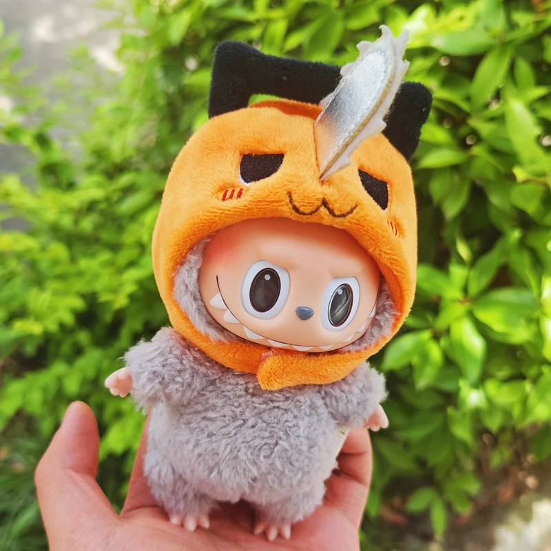 17cm Babaarcú de nem okos nő ruhák labubu Fejfedő Gyapot Babaarcú de nem okos nő accessor Ínyenc Fejfedő headwear Korea Ido Babaarcú de nem okos nő ruhák aranyos diy Adomány headse