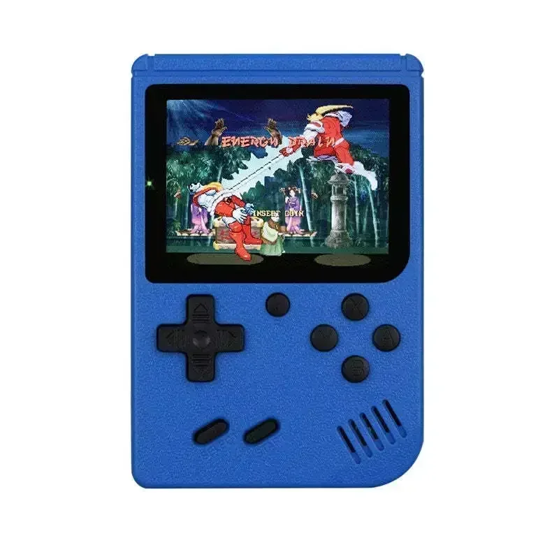 Marios Portable Video Game Console 3 Inch Handheld Connect TV Built-in Color Player with 400 Classic Games Kids Gift