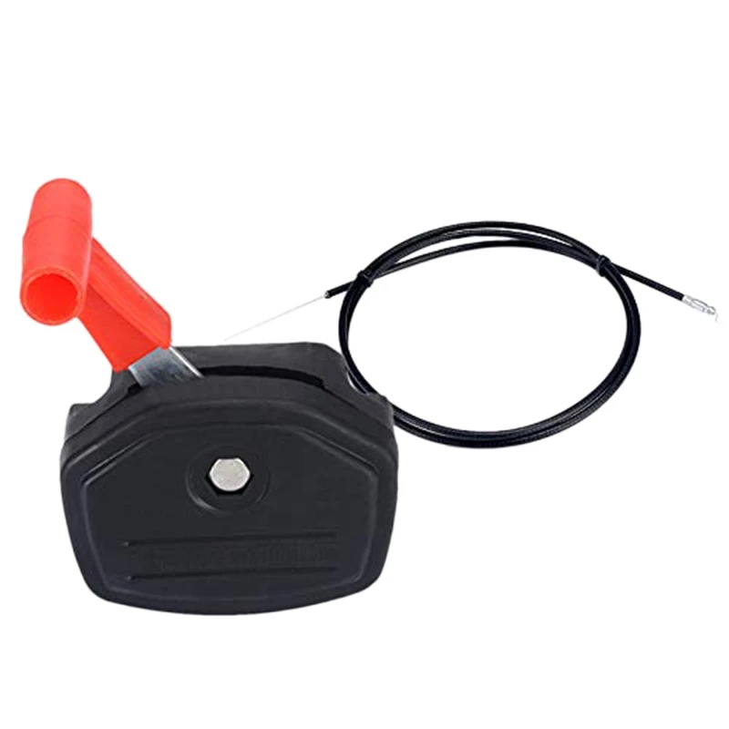 Universal Switch Lever Control Handle & 56 Inch Throttle Cable Kit For Lawnmower Lawn Mower Parts Garden Tools