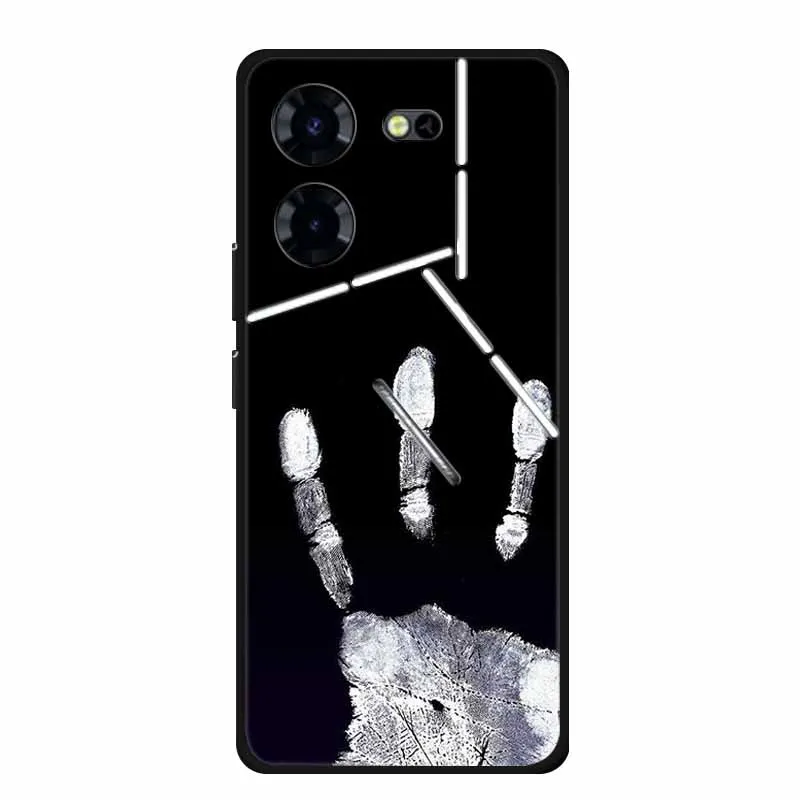 For Tecno Pova 4 5 Case Luxury Soft Silicone TPU Phone Back Cover Case for Tecno Pova 5 4 pro Coque Shockproof Protective Funda