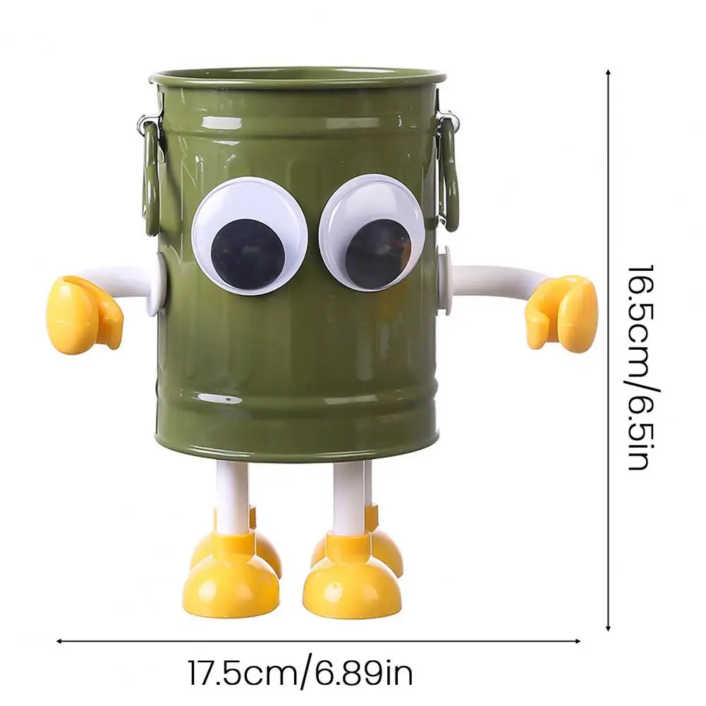 Держатель для ручек с мультяшным дизайном. Держатель для ручек с большими глазами. Подставка для 20 ручек с круглым дизайном калибра. Высококачественное качество изготовления.