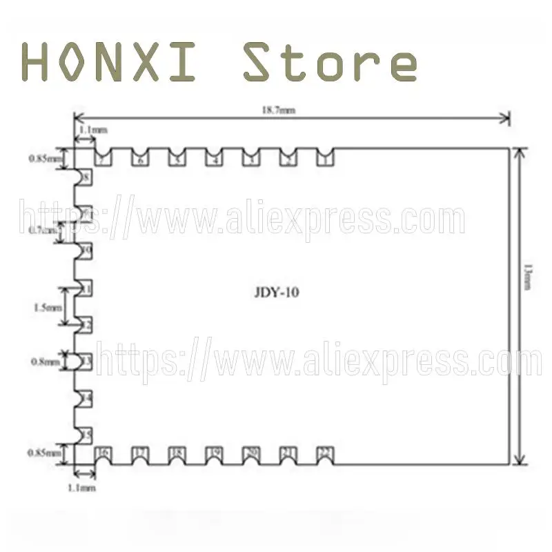 1 pz JDY-10 bluetooth 4.0 modulo porta seriale bluetooth modulo BLE passthrough compatibile CC2541 bluetooth dalla macchina