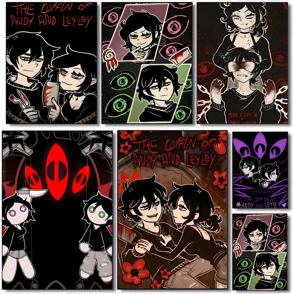 The Coffin Of Andy And Leyley Poster HD Waterproof Self-Adhesive Wall Sticker For Room Decor, Premium Print Gift