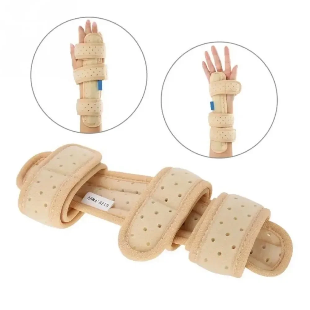 

Hand Aluminum Splint Strap Carpal Tunnel Splint Fingers Palm Bone Fracture Fixed Orthosis Plate Wrist Support Finger Braces