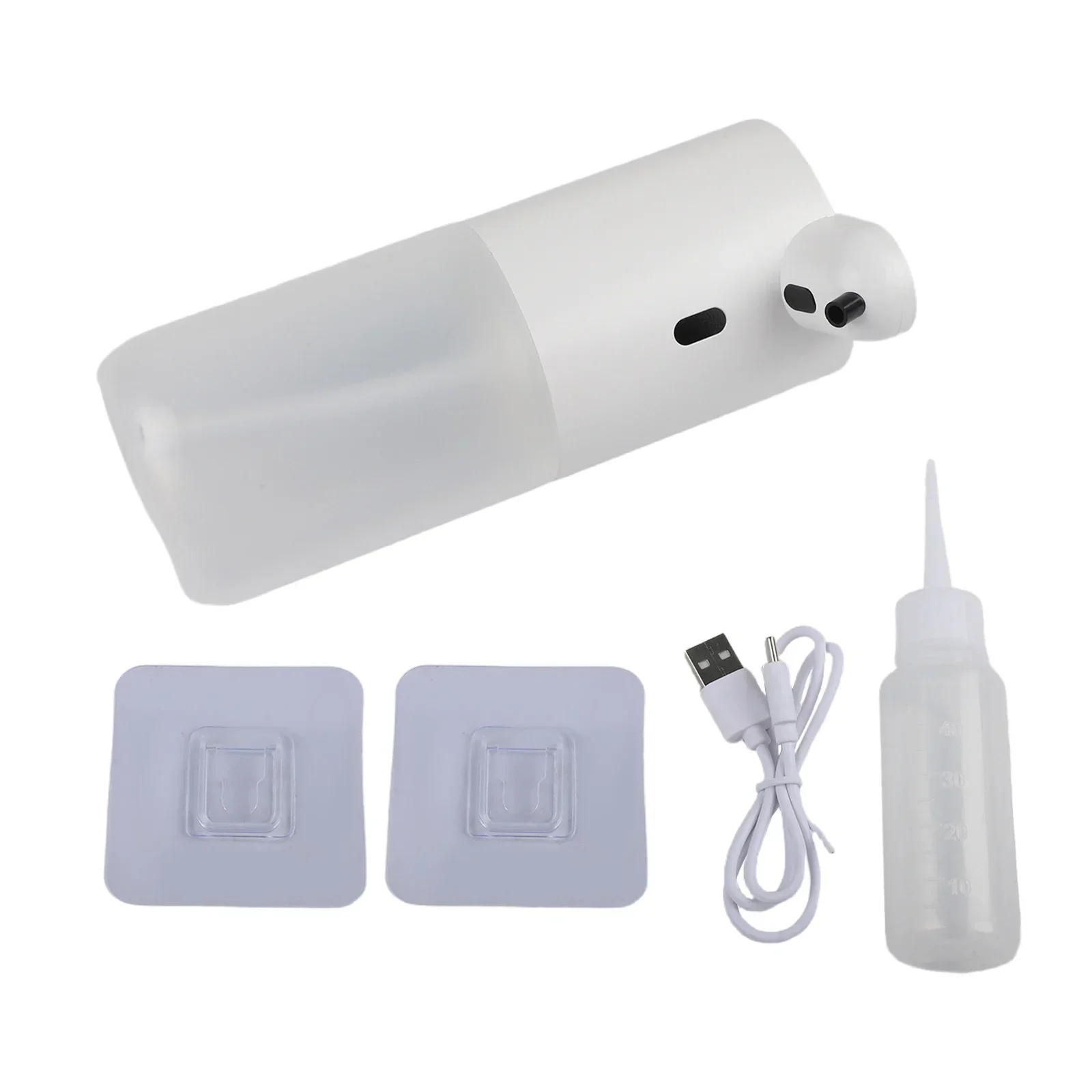 Sensor Soap Dispenser Wall Mounted Dispenser Public Restroom White Adjustable Distance Soap Dispenser Touch-free Hygiene