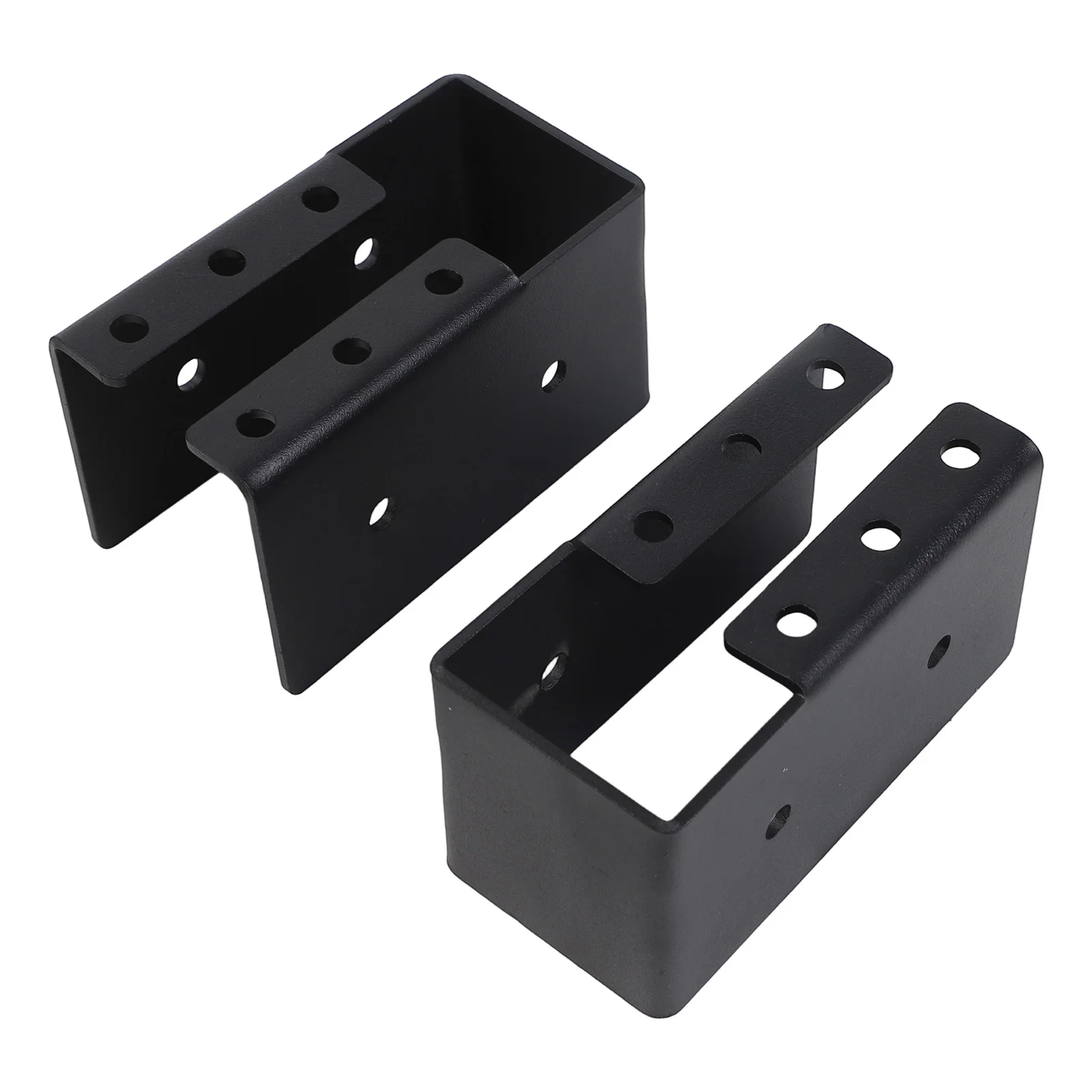 Construction Projects Beam Bracket Wood Hanger Easy Install for timber Connectors Beam Support Black Beam Brackets