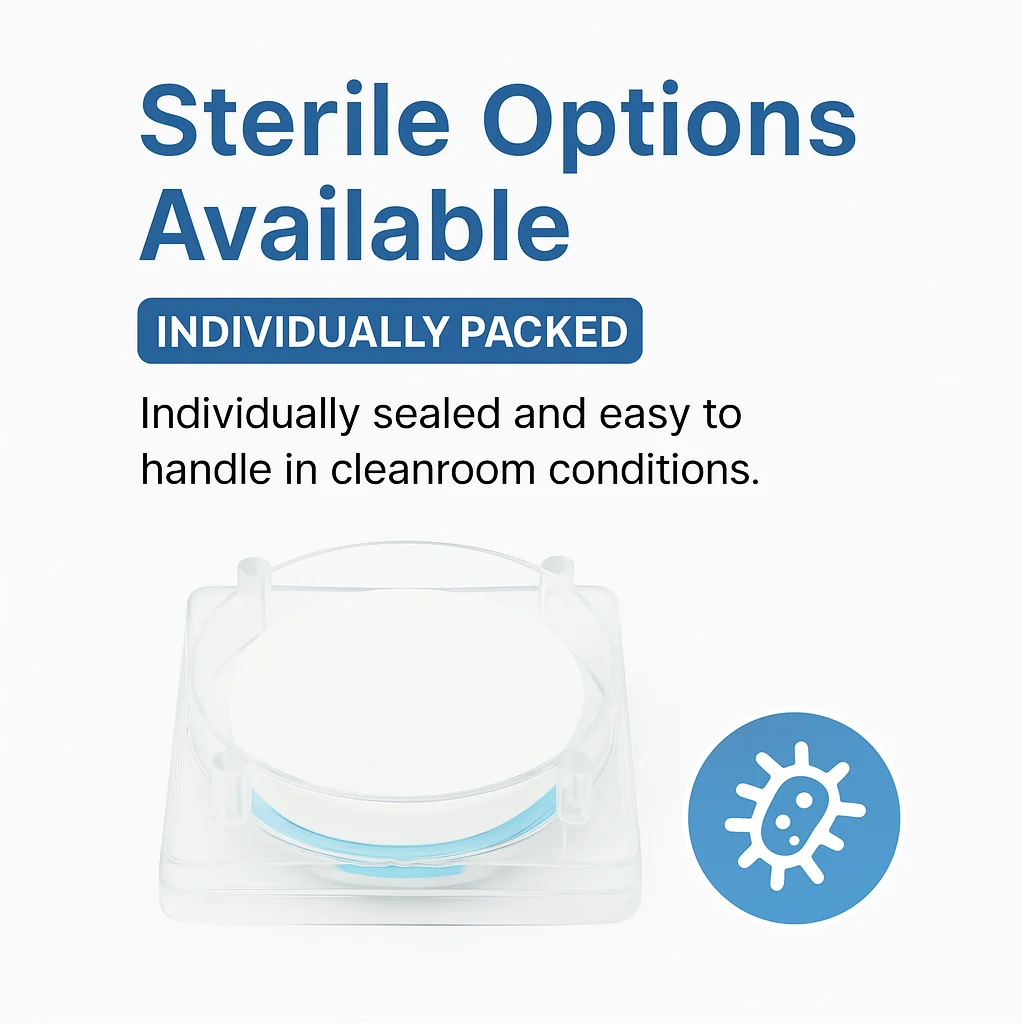 غشاء تصفية المياه PES المحب للماء 0.22um معدل تدفق عالي مختبر التكنولوجيا الحيوية الطبية ترشيح المذيبات العضوية