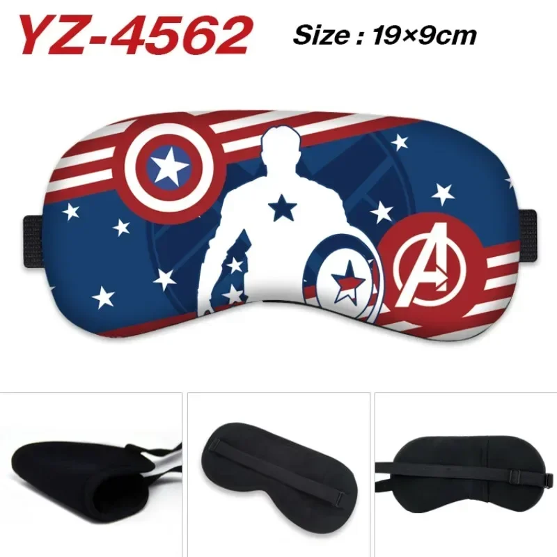 Marvel Blackout Eye Mask Super Heroes Around Eye Mask Superman Deadpool Iron Man Three-dimensional Breathable Sleeping Eye Masks